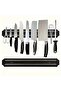 33 Cm Magnetic Knife Holder Stand Knife Holder Hanger Stand