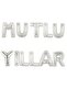 Happy New Year Foil Balloon Lettering Set 36 cm Christmas Ornament Set
