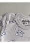 Long Sleeve Snap Body Baby 100% Cotton - 4