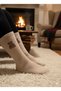 Cotton Winter Socks That Don'T Show Throughs - Embroidered Women's Winter Socks 1 Pair - 2
