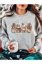 Women's Gingerman Christmas Themed Sweatshirt