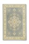 Mosso Blue Purple Tones Ethnic Flowers Pattern Woven Base Vintage Decorative Carpet Mosso1685