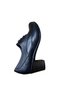 Women's Heeled Lace-Up Genuine Leather Shoes - 5