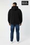 Men's Big Size Hooded Mid Brooklyn Printed Thin Sweatshirt Spr26Bsw961 - 3