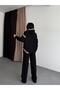 Premium Leopard Print Detailed Wide Leg Pants-Sweatshirt Tracksuit Set - 3