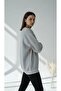 Oversized Wide Fit Crew Neck Plain Basic Sweatshirt - 4