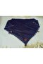 100% Cotton Ezgi Scarf with Floral Pattern Motifs and Beaded Crochet Writing, Kerchief, Mevlit Shawl - 4