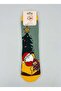 Yellow Star Santa Claus Themed Towel Christmas Stocking - Cm174 - 2