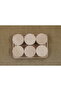6-Piece Glass Presentation Set – Breakfast Bowls with Natural Wooden Tray 235 ml - 2