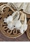 CREAM LACE BOW DETAIL DRESS SET - 3