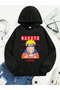 Naruto Printed 100% Cotton Kangaroo Pocket Hooded Kids Sweatshirt