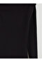 Lcw Vision Black Boat Neck Knit Dress - 6