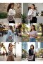 حقيبة كتف GOBLEN بتصميم أندولي وعرقي (مع بطانة داخلية، مزودة بأزرار) بتصميم على الوجه الأمامي، وتصميم سادة على الوجه الخلفي - 3