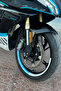 Dual Color Quarter Wheel Rim Stripe Sticker Set (8 Pieces) for Cfmoto 450Sr - 2