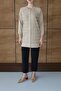 25023 Women's Premium Knitwear Baklava Patterned Cardigan Mink - 5