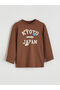 Esvab • Modern & Distinctive Zero Roba Collar Long Sleeve Baby Boy T-Shirt