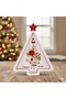 New Year Christmas Presentation Plate 21 cm Christmas Stylish Tableware 21 cm