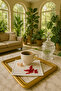 Handcrafted Premium Coffee Presentation Coaster – Embroidered Stylish Presentation Coaster Gift Special Item - 5