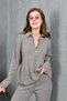 Basic Wick Knit Detailed Half Zipper Knitwear Bottom-Top Set Aw25Au0045 - 3