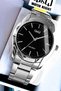 Original Quartz Men's Wristwatch Silver Color Steel Band 5 Atm Water Resistant Qqe2001C14 - 4