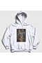 Unisex White Horror Movie Caveat Hooded Sweatshirt 582623Tt