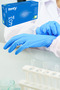Blue Powder-Free Nitrile Gloves Size m 5 Boxes of 100 - 3