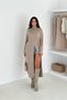 Maxiboy Turtleneck Slit Detailed Knitwear Dress Aw25El0025