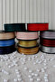 Mink Chiffon Ribbon 2.5 cm 20 m - Wedding, Engagement, Dowry, Gift, Decoration, Birthday, Party - 6