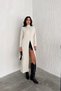 Maxiboy Turtleneck Slit Detailed Knitwear Dress Aw25El0025 - 5