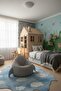 Single Natural Cotton, Soft Double Piqué, Sofa Cover , Multi-Purpose Cover 280X300 Cm. - 5