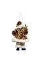 Standing Santa Decoration Gold 18cm - 3