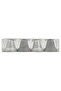 Hanging Bells Silver 6cm 4Pcs/Box - 3