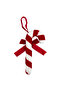 Hanging Candy Cane Red/White 17cm 2Pcs/Pk