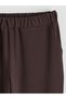 Lcw Grace Brown Elastic Waist Women's Trousers W5O009Z8 - 6