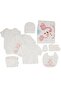 Baby Girl Ecru Pink Flamingo Patterned 10 Piece Hospital Release Outfit
