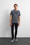 Anthracite Regular Fit Crew Neck T-Shirt - 3
