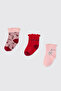 Baby Girl 3-Piece Socks