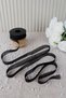 Black Napoli Linen Ribbon 2.5 cm 20 meters - Wedding Favors, Wedding, Engagement, Bridal Trousseau, Gift, Decoration, Party