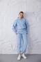 Women's 3-Ply Tracksuit Ka Hooded Ebe Blue - 3