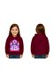 Unisex Printed Children's Swaetshirt Hooded 3 Thread Ş Fleece-Lined Kuromi Printed