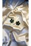 Zara Model Green Flower Earrings - 4