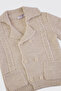Baby Boy Knitwear Beige Cardigan - 3