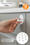 10 Pcs Adhesive Cabinet Drawer Lid Holding Handle Multi-Purpose Hanger Handle