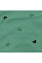 Unisex Green Mouse Figured Short Sleeve Bodysuit - 8