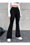 Spanish Leg High Waist Jean Pants - 4