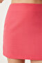 Mini Woven Skirt Lfn0062 Dark Pink - 4