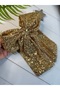 Sequined Bow Hair Clip – Sparkling Women's & Children's Hair Accessory (Gold / Pink / Emerald Green) - 7