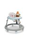 Adjustable Height Foldable Baby Walker 6-18 Months Grey/Blue