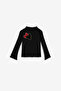 Girl Black Blouse - 5