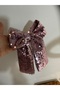 Sequined Bow Hair Clip – Sparkling Women's & Children's Hair Accessory (Gold / Pink / Emerald Green) - 6